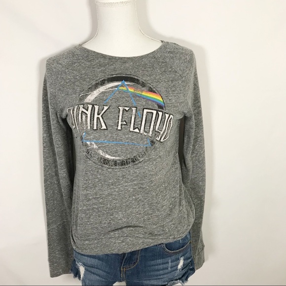 Pink Floyd iconic women’s gray long sleeve Tee tshirt XS - Picture 2 of 4